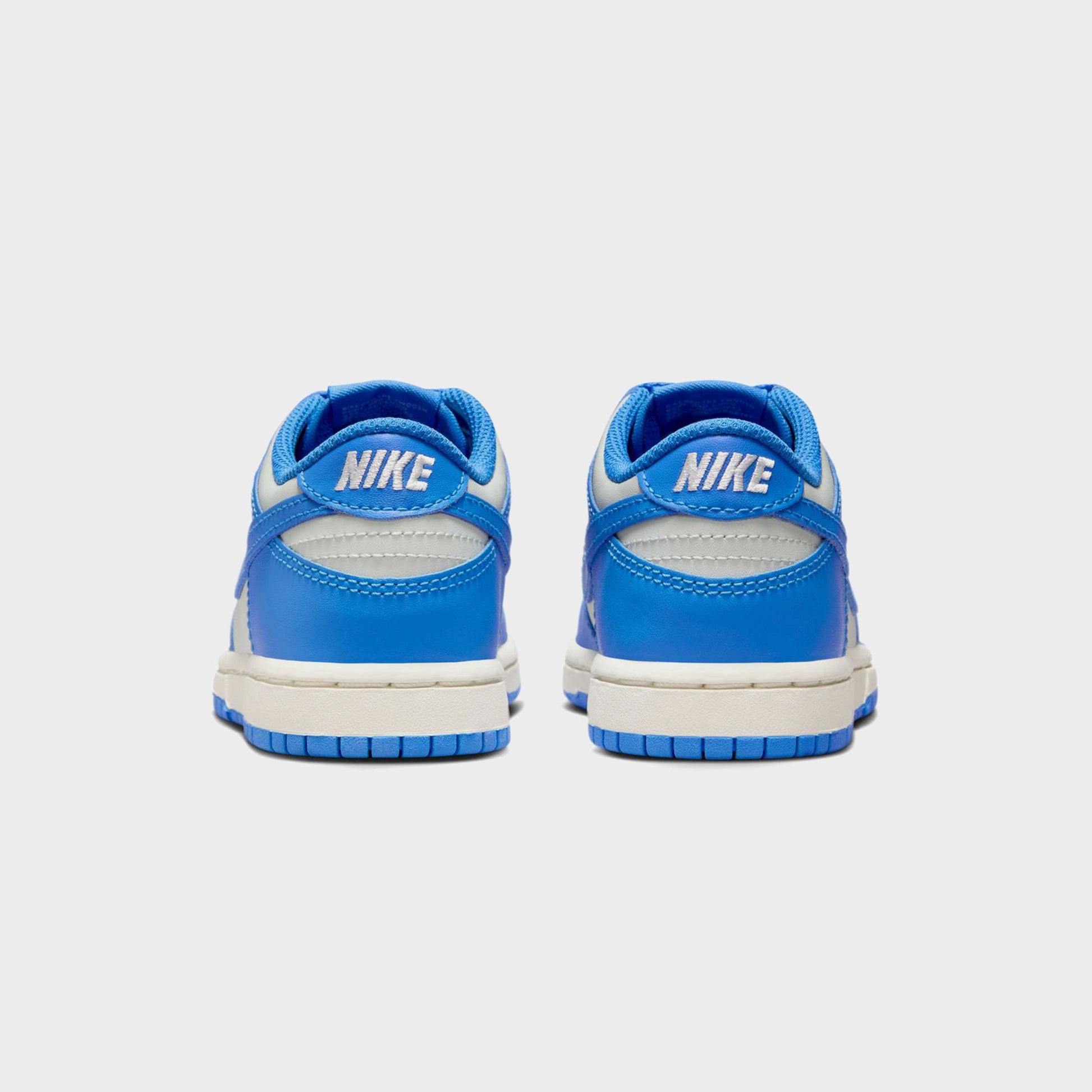 Kids Kith Nike PS Dunk Low - Light Silver / Sail / Light Photo Blue