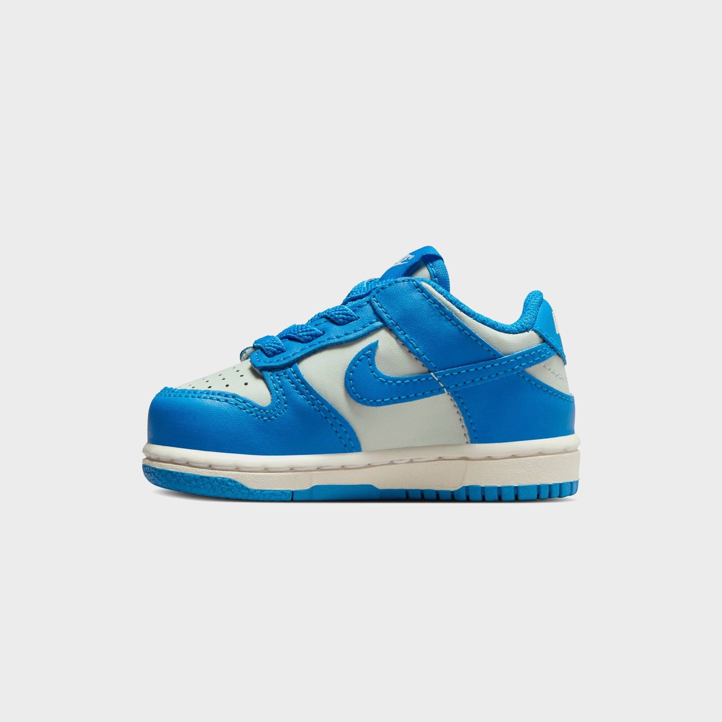 Kids Kith Nike TD Dunk Low - Light Silver / Sail / Light Photo Blue