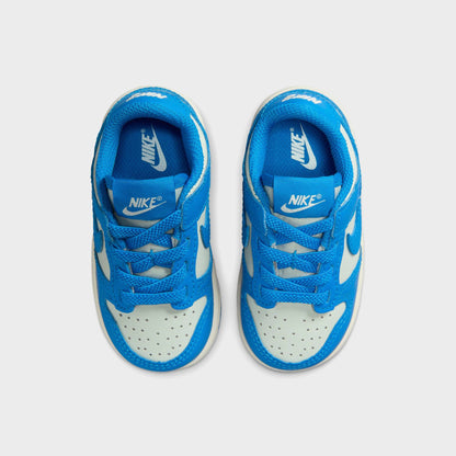 Kids Kith Nike TD Dunk Low - Light Silver / Sail / Light Photo Blue