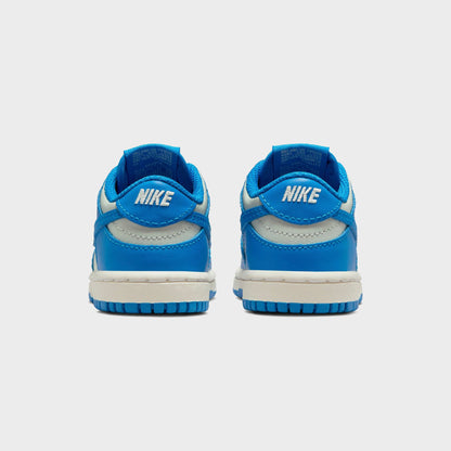 Kids Kith Nike TD Dunk Low - Light Silver / Sail / Light Photo Blue