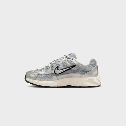 Kids|Men Kith Nike P-6000 - Metallic Silver / Black / Pale Ivory