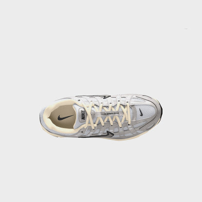 Kids|Men Kith Nike P-6000 - Metallic Silver / Black / Pale Ivory