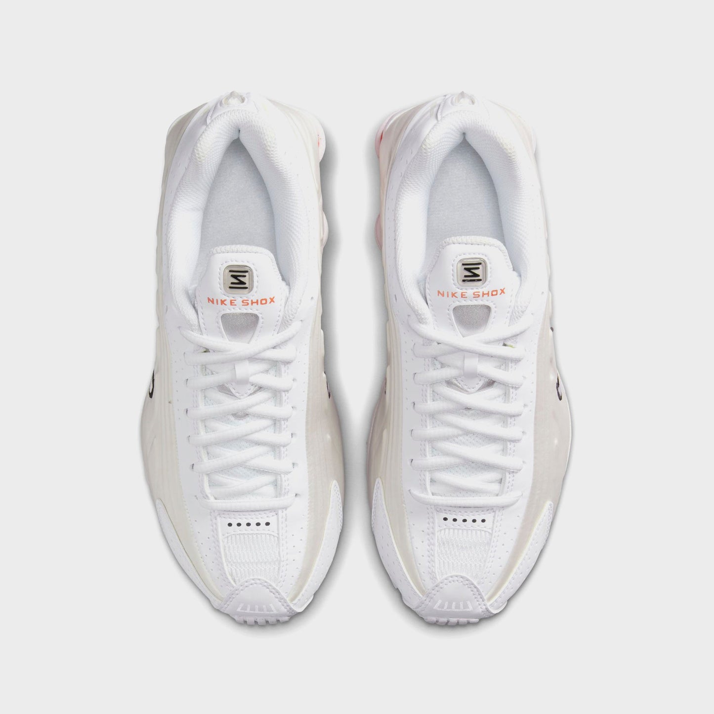 Kids Kith Nike Shox R4 - White / Phantom / Picante Red