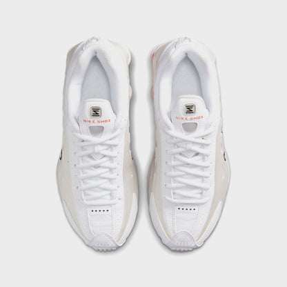 Kids Kith Nike Shox R4 - White / Phantom / Picante Red