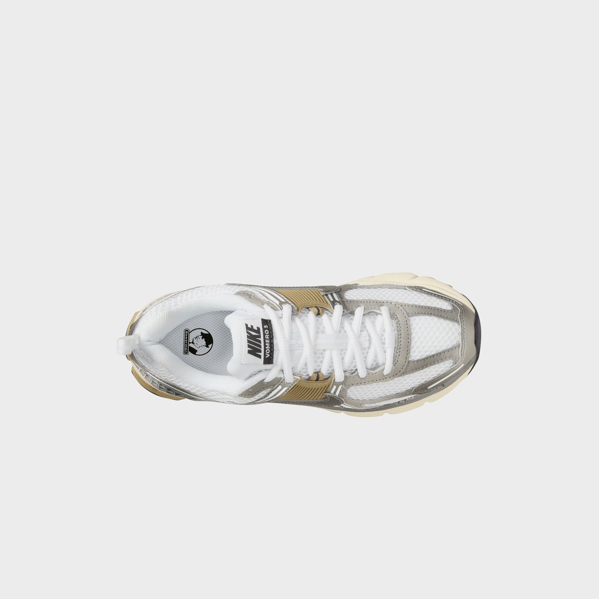 Kids Kith Nike GS Vomero 5 - Metallic Pewter / Medium Ash / Parachute Beige