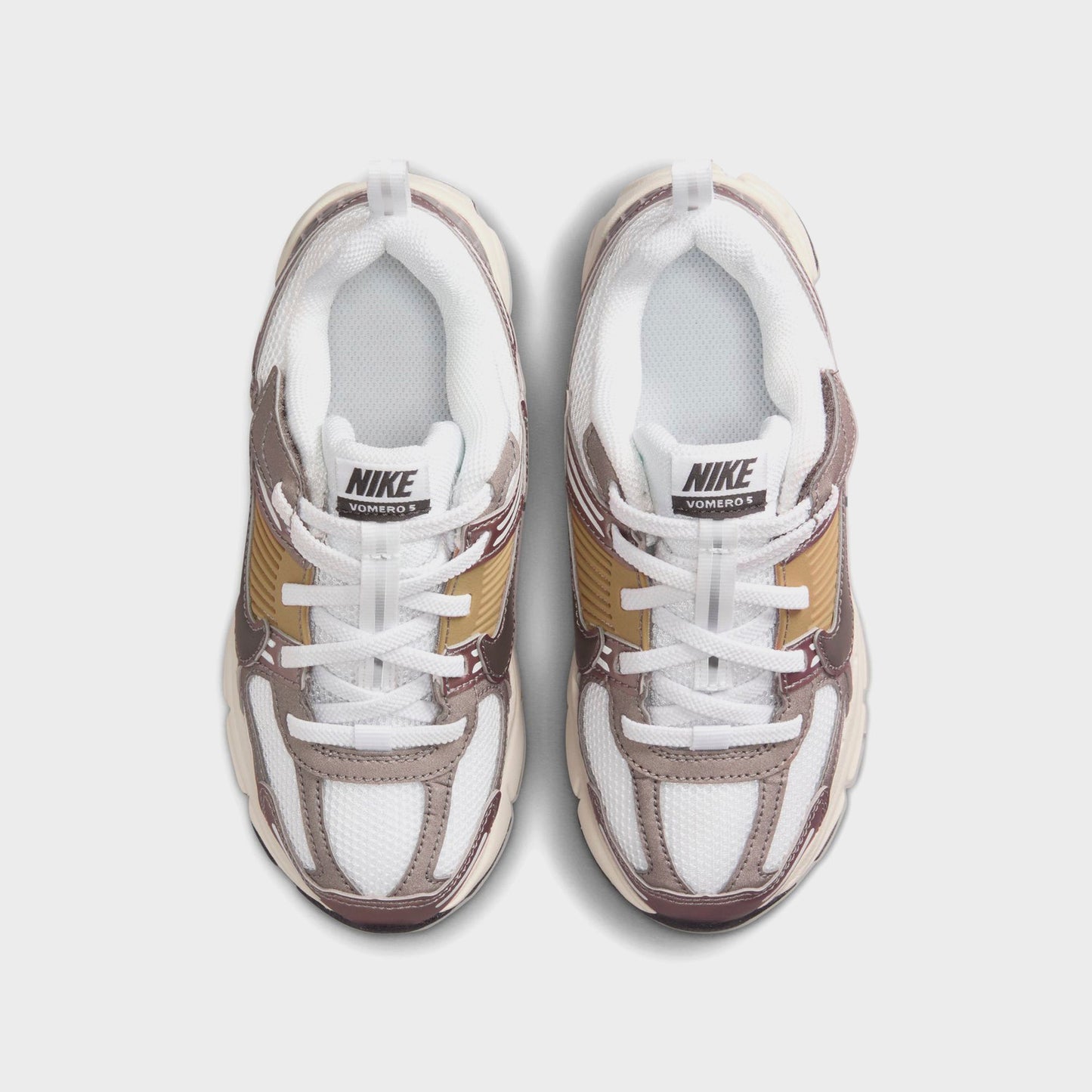 Kids Kith Nike PS Zoom Vomero 5 - Metallic Pewter / Medium Ash / Parachute Beige