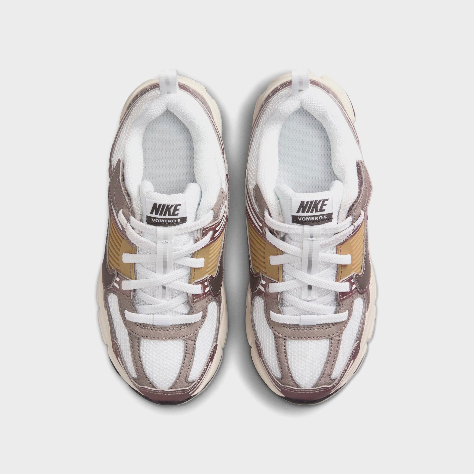Kids Kith Nike PS Zoom Vomero 5 - Metallic Pewter / Medium Ash / Parachute Beige