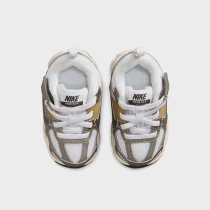 Kids Kith Nike TD Zoom Vomero 5 - Metallic Pewter / Medium Ash / Parachute Beige