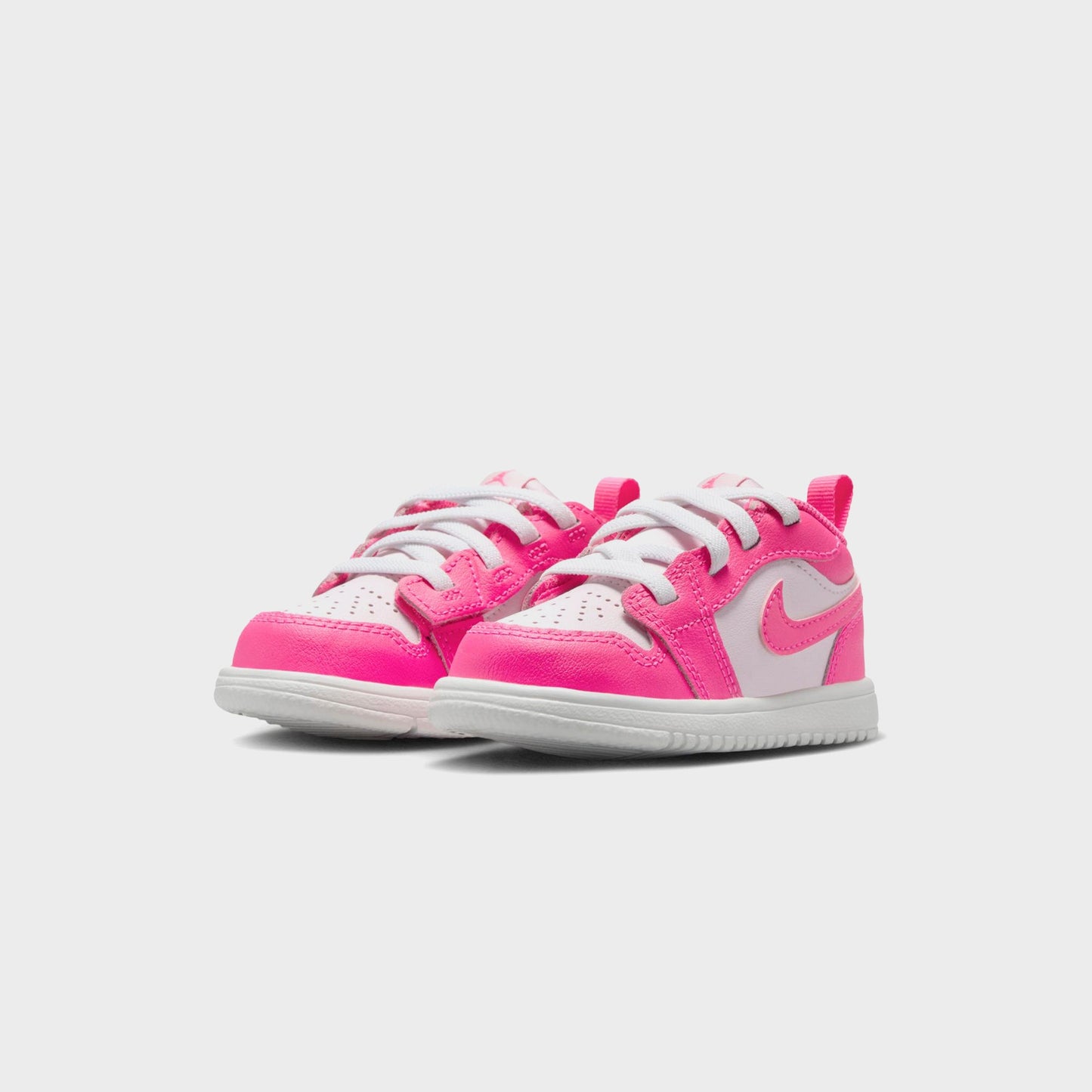 Kids Kith Nike PS Jordan 1 Low Alt - Pink Foam / Summit White / Hyper Pink