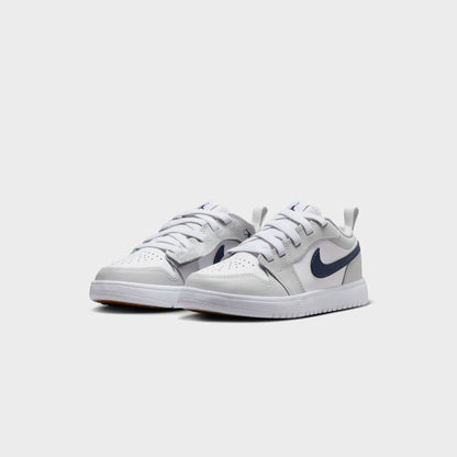 Kids Kith Nike PS Jordan 1 Low Alt - White / Neutral Grey / Gum Medium Brown / M