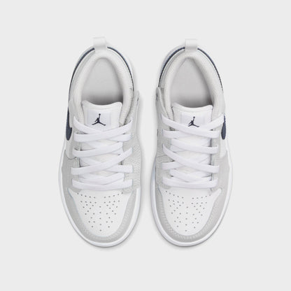 Kids Kith Nike PS Jordan 1 Low Alt - White / Neutral Grey / Gum Medium Brown / M