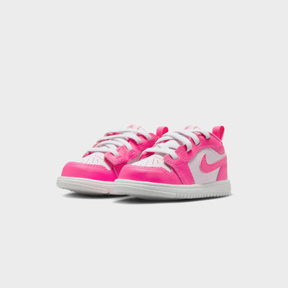 Kids Kith Nike Toddler Jordan 1 Low Alt - Pink Foam / Summit White / Hyper Pink