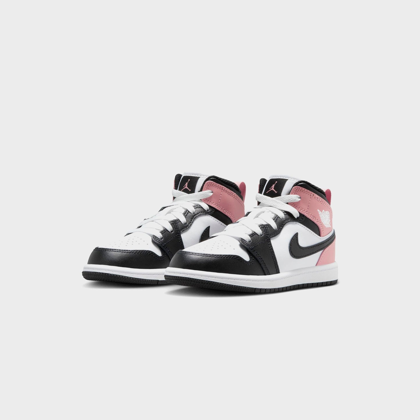 Kids Kith Nike PS Air Jordan 1 Mid - White / Black / Rust Pink
