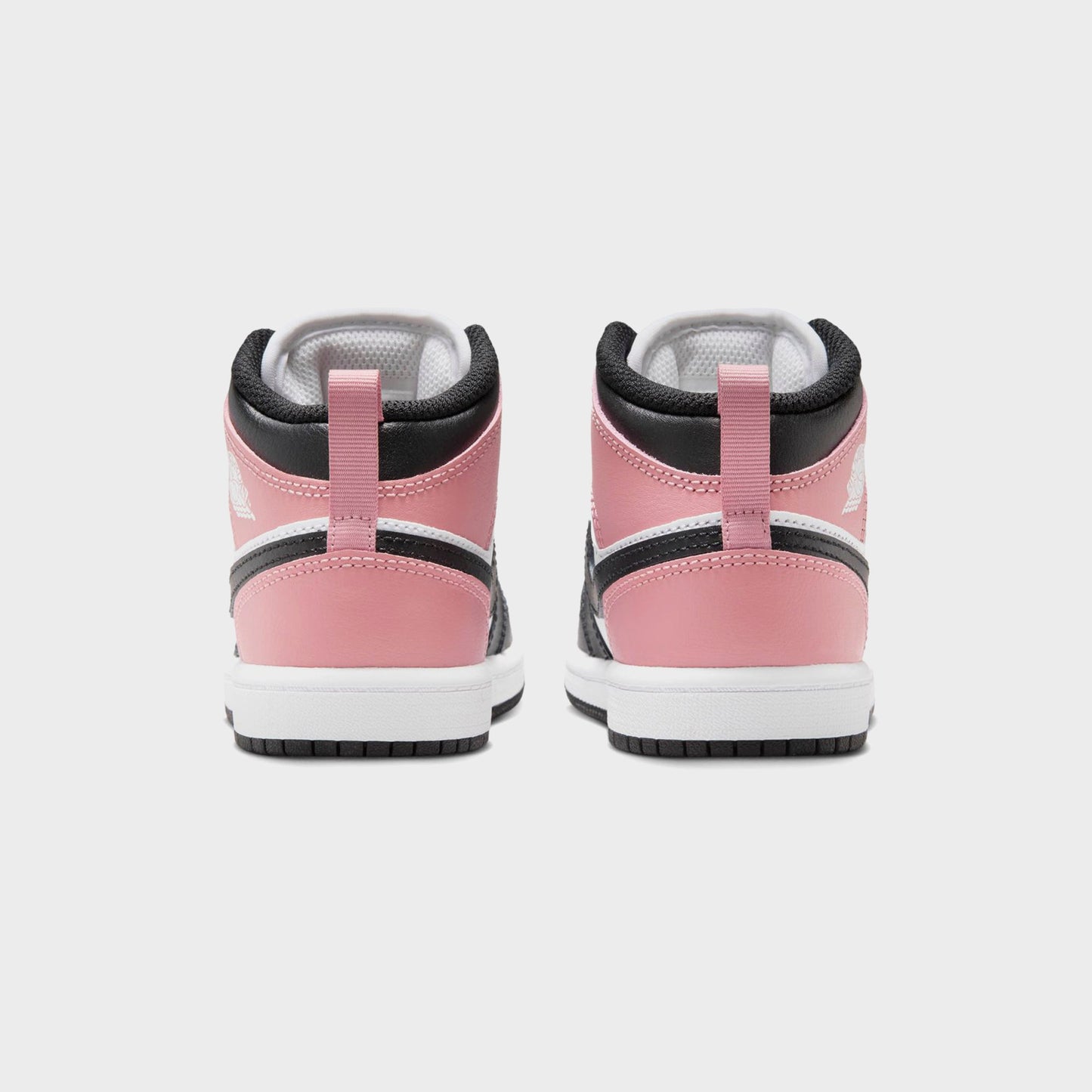 Kids Kith Nike PS Air Jordan 1 Mid - White / Black / Rust Pink