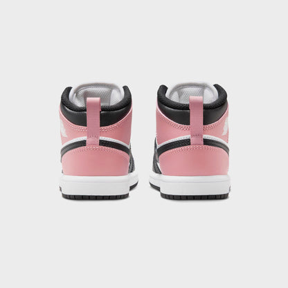 Kids Kith Nike PS Air Jordan 1 Mid - White / Black / Rust Pink