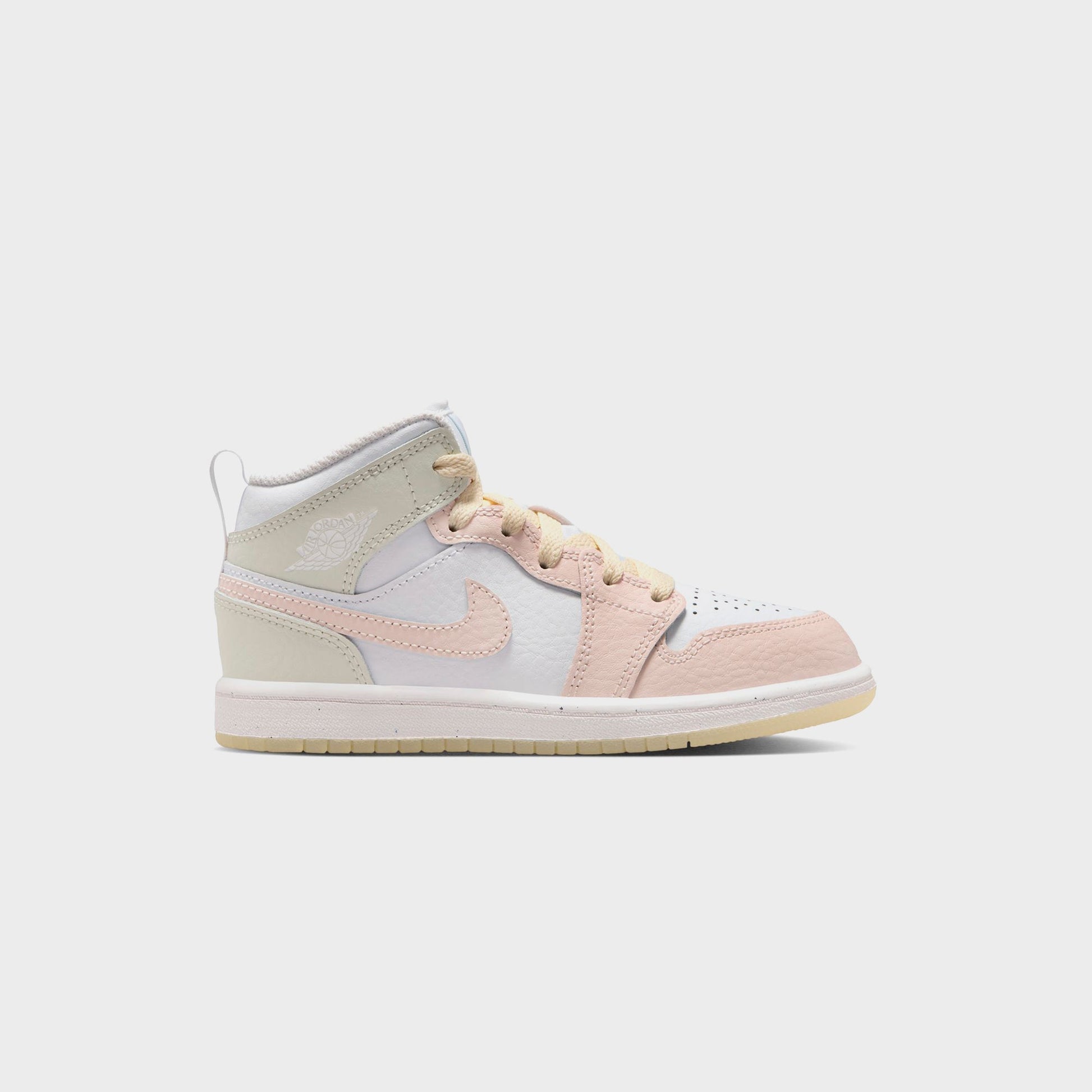 Kids Kith Nike PS Jordan 1 Mid - Sail / Sea Glass / Glacier Blue / Guava Ice