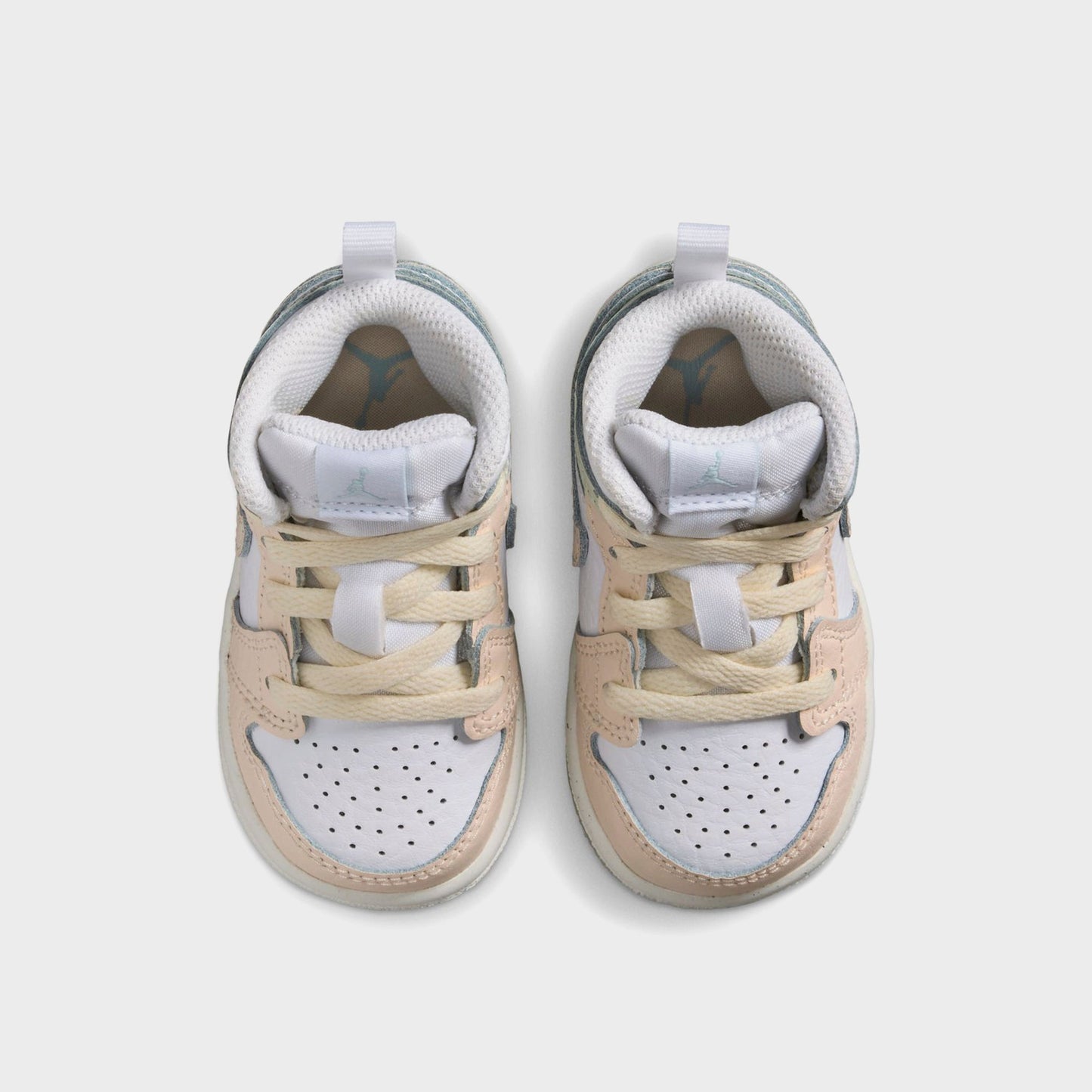 Kids Kith Jordan TD Jordan 1 Mid SE - Sail / Guava Ice / Sea Glass / Glacier B