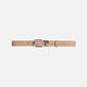 Sand Suede / Silver Hardware