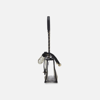 Women Kith WGACA Chanel Sand By The Sea Flap Medium - Black Vinyl