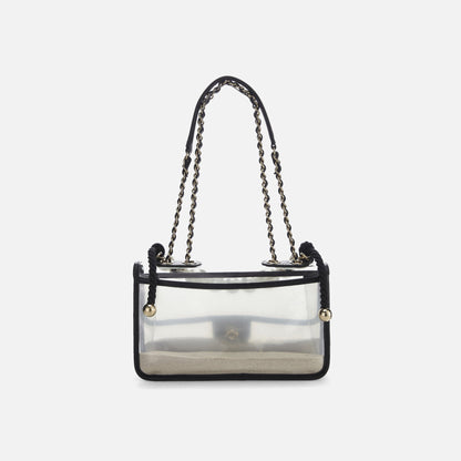 Women Kith WGACA Chanel Sand By The Sea Flap Medium - Black Vinyl