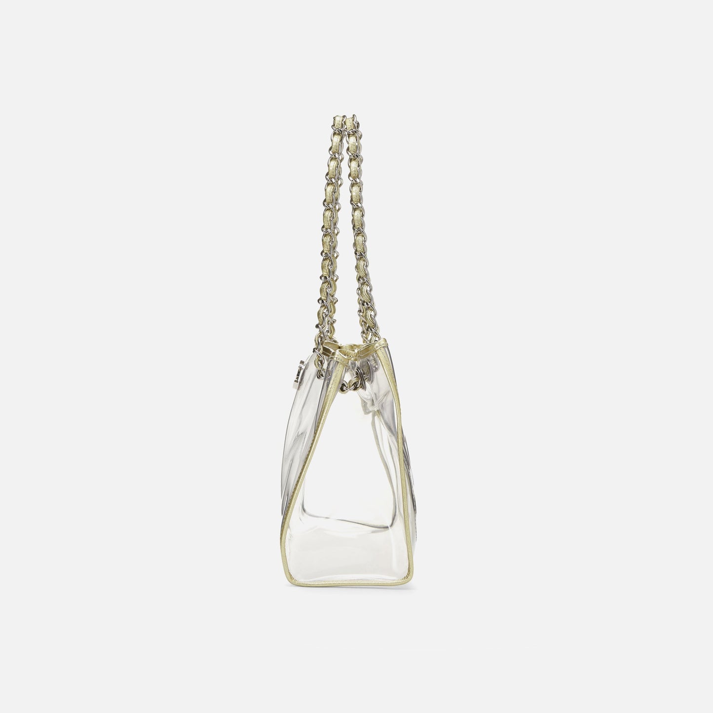 Women Kith WGACA Chanel CC Tote - Gold Vinyl