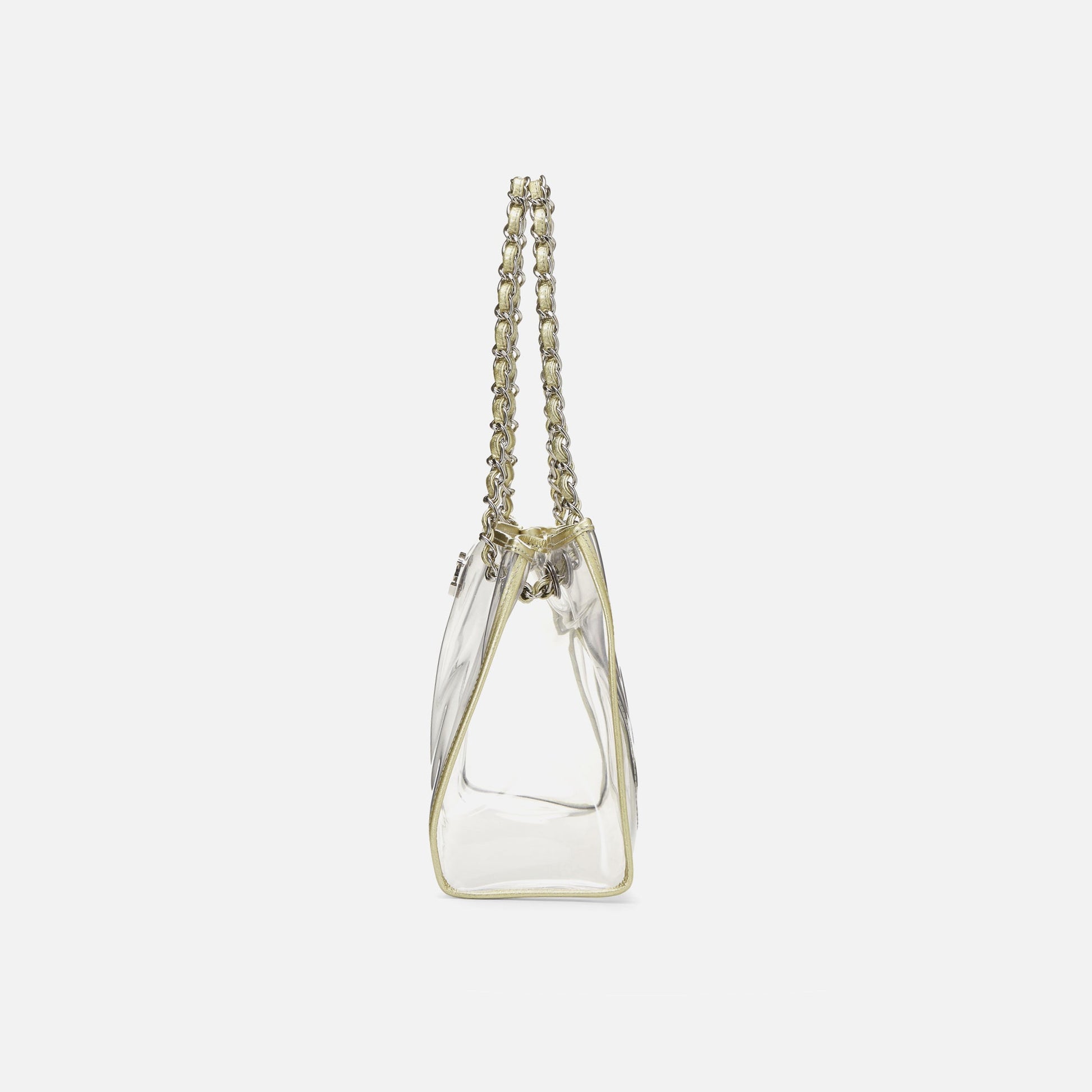 Women Kith WGACA Chanel CC Tote - Gold Vinyl