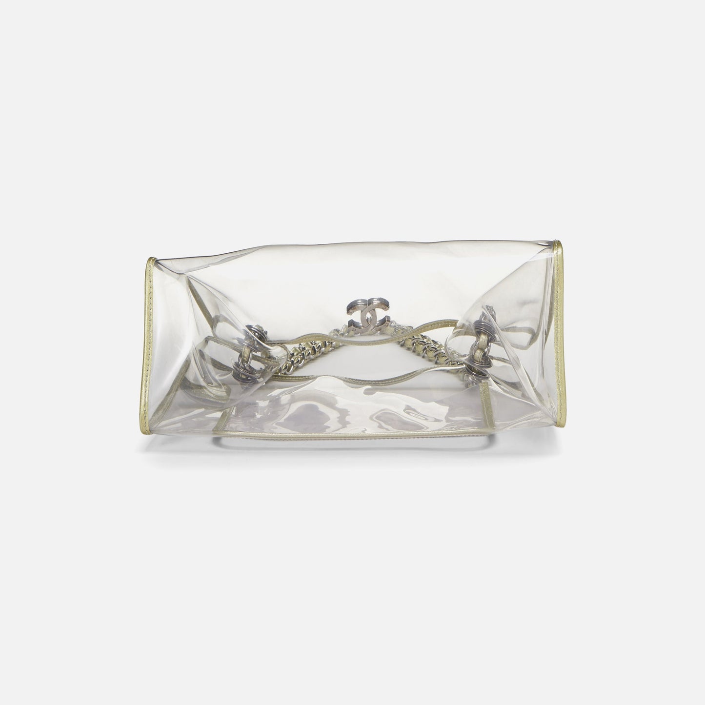 Women Kith WGACA Chanel CC Tote - Gold Vinyl