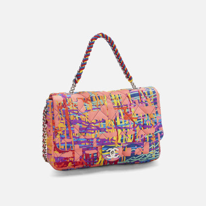 Women Kith WGACA Chanel Satin Flapbag Large - Multi