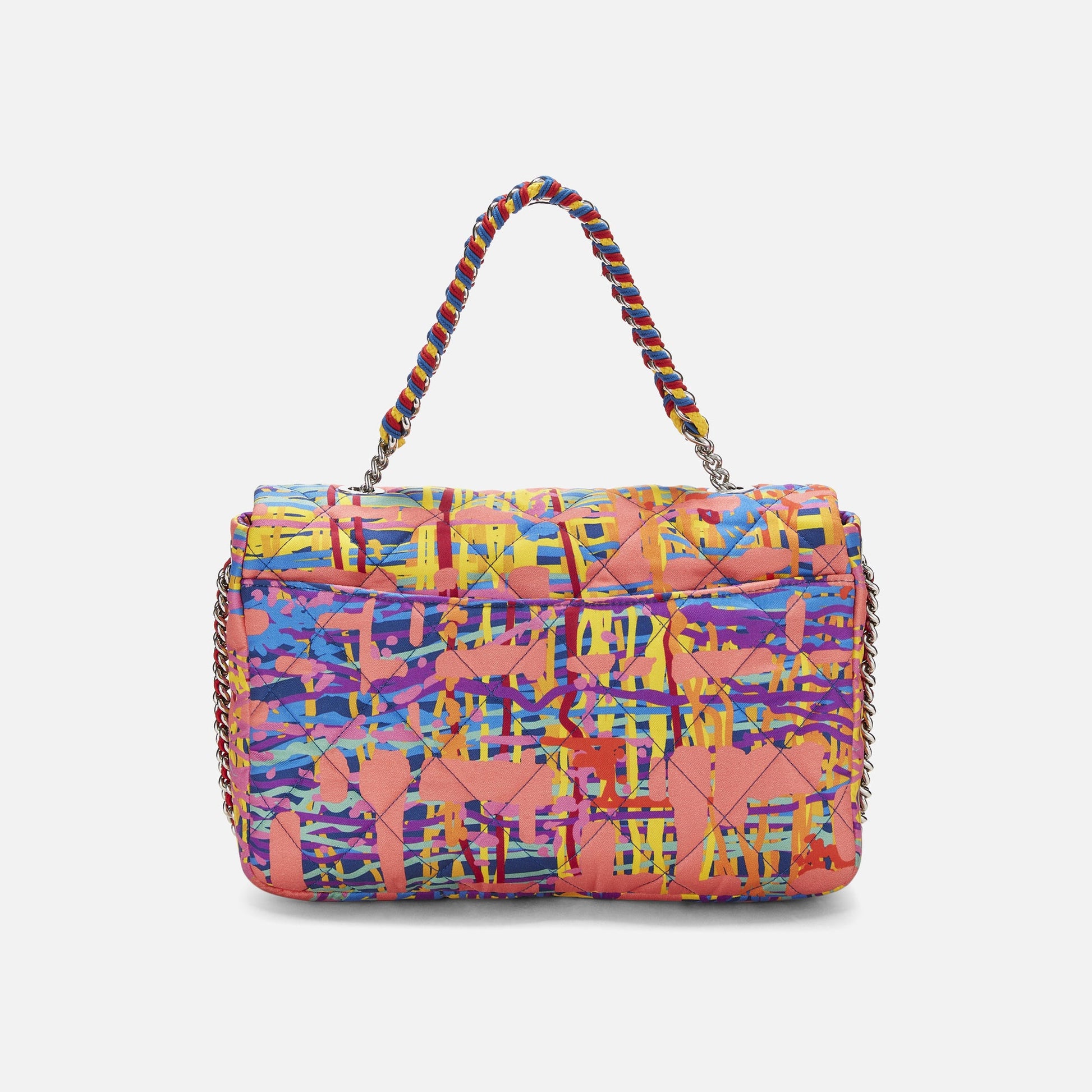 Women Kith WGACA Chanel Satin Flapbag Large - Multi