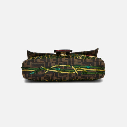 Women Kith WGACA Fendi Embroidered Baguette - Red