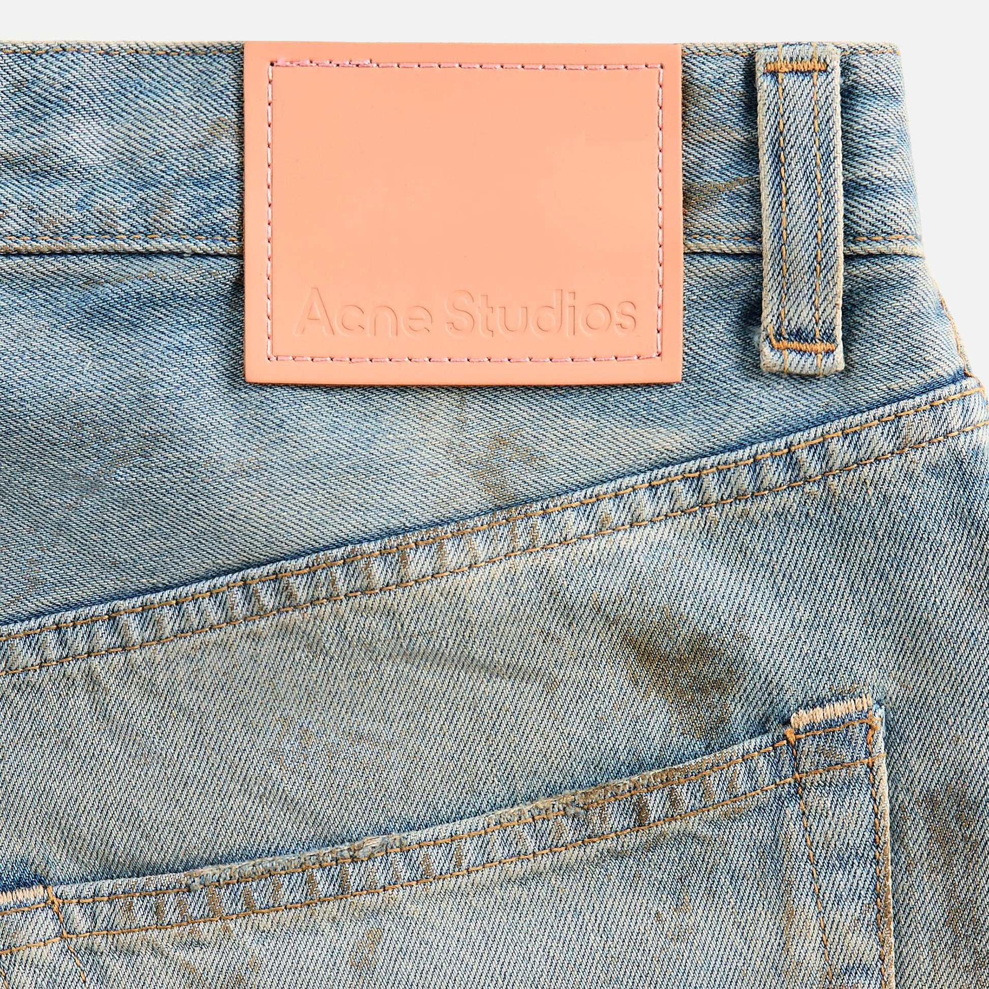 Men Kith Acne Studios 5-Pocket Denim - Light Blue