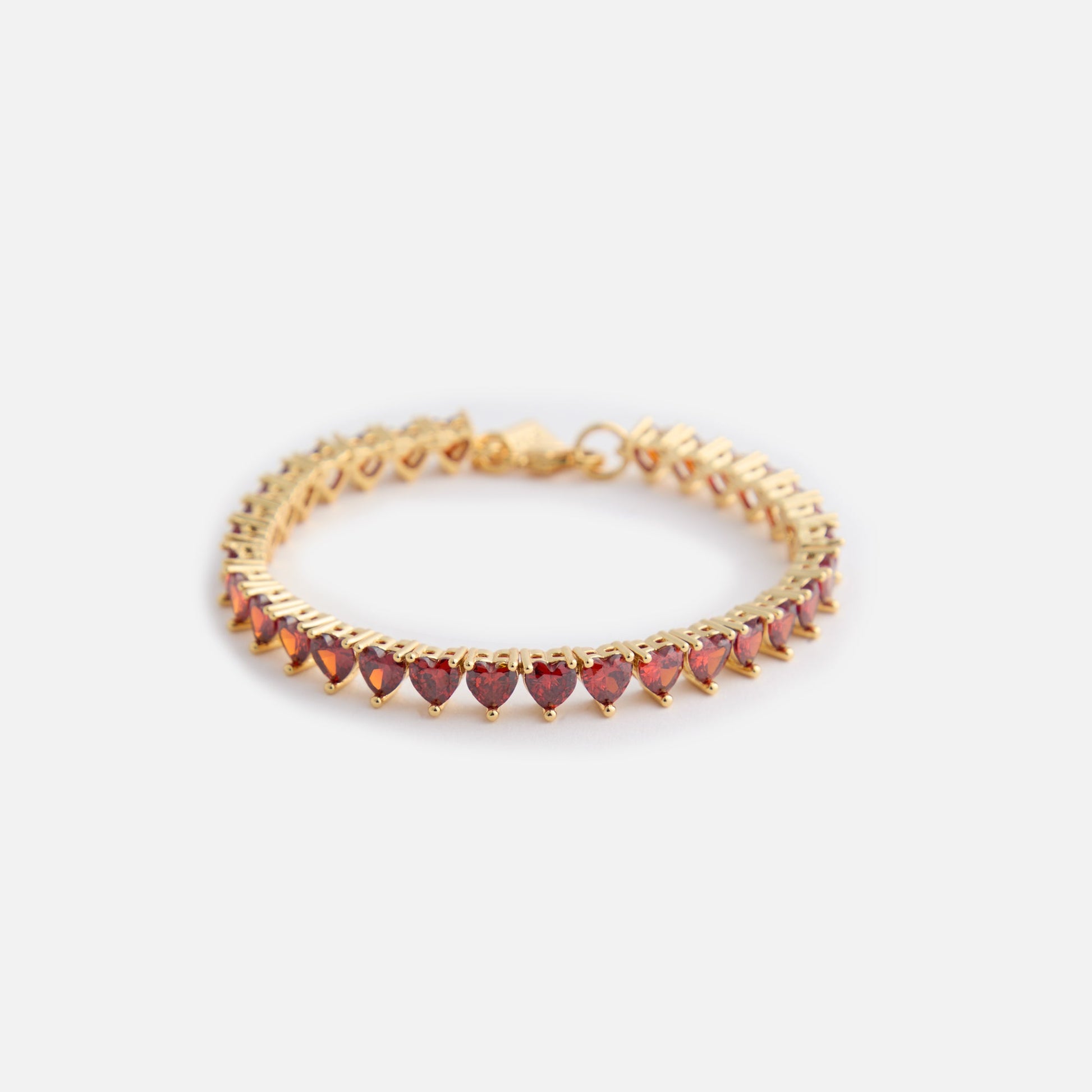 Women Kith Crystal Haze Be My Valentine Bracelet - Red