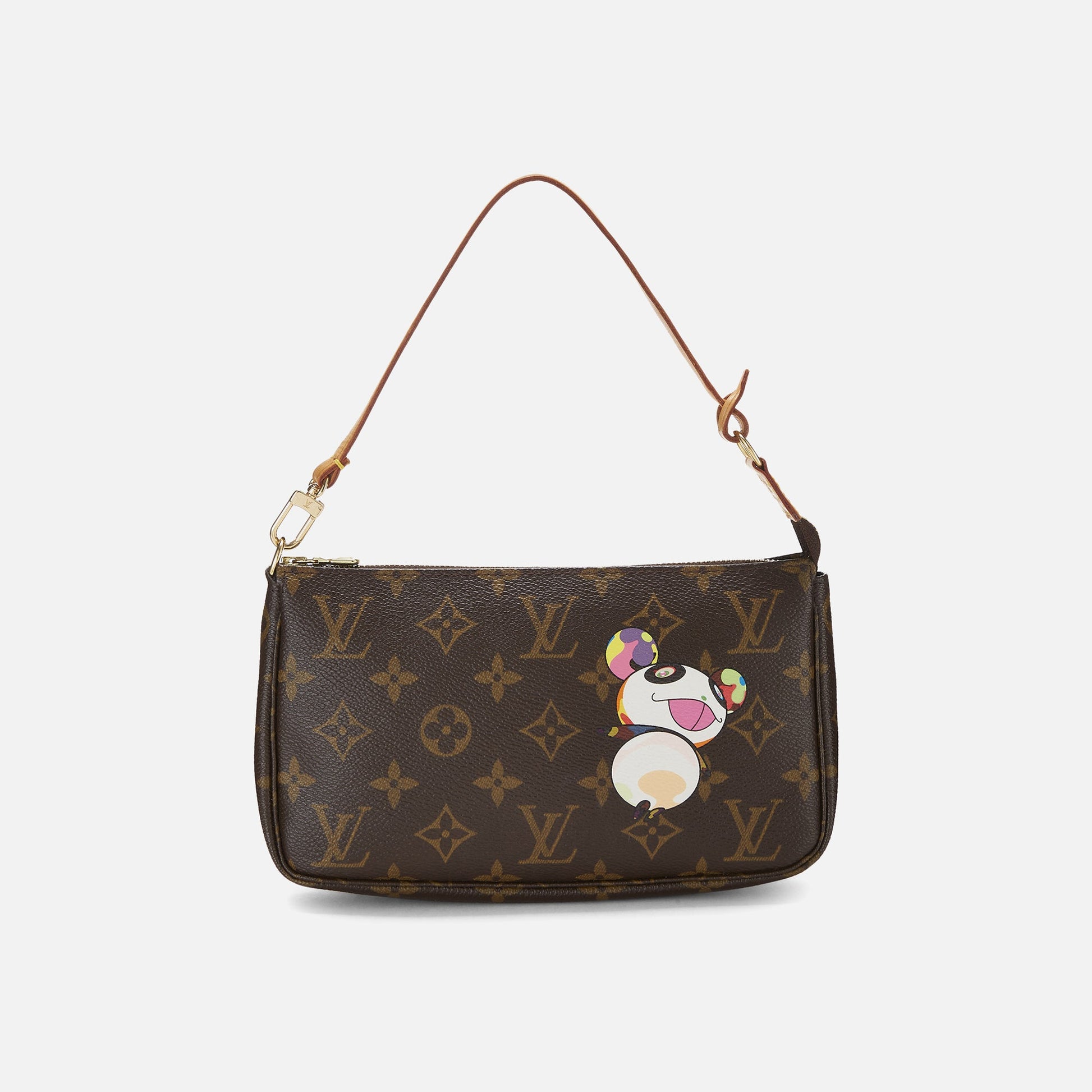 Women Kith WGACA Louis Vuitton Murakami Panda Pochette - Brown