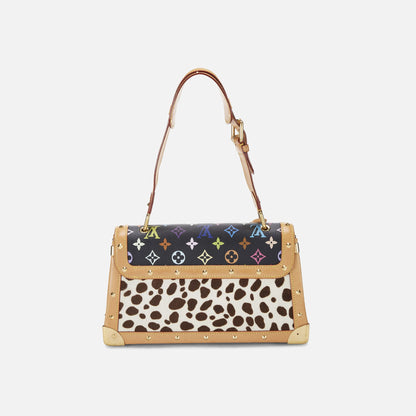 Women Kith WGACA Louis Vuitton Canvas Dalmatian Sacrabat Bag - Black Multi