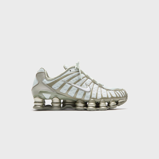 Women Kith Nike WMNS Shox TL - Light Silver / Light Army / White