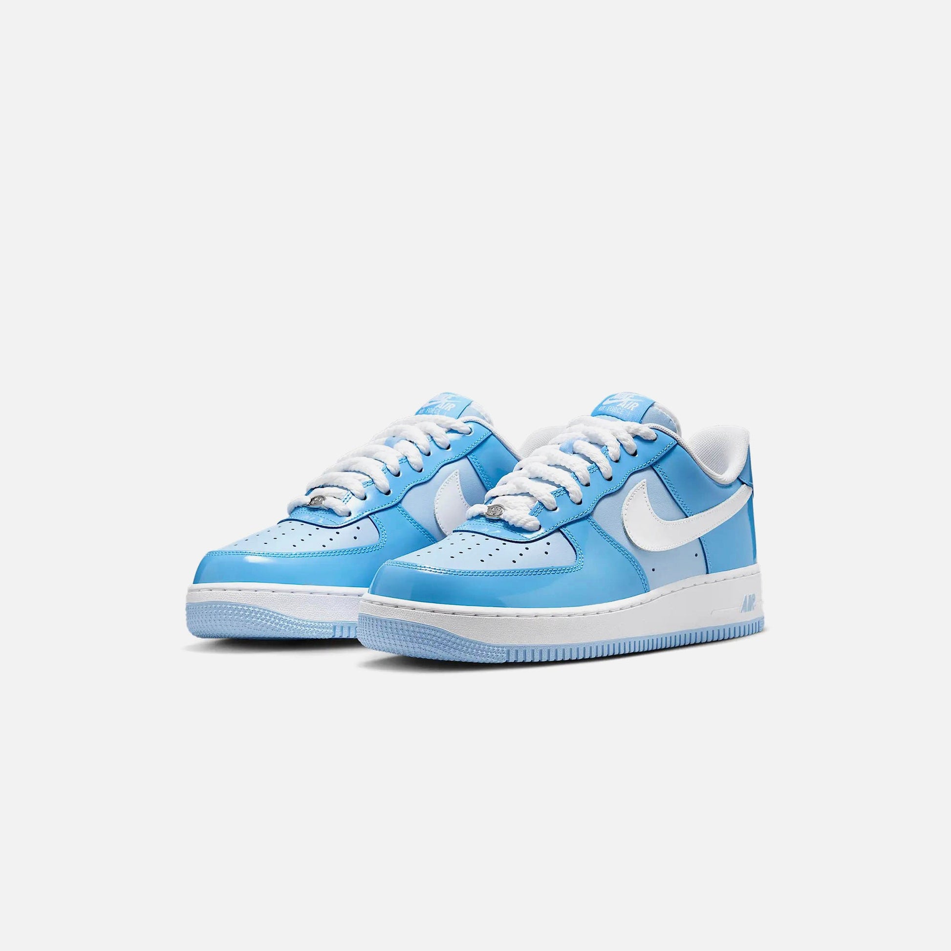 Men Kith Nike Air Force 1 ’07 LV8 - Psychic Blue / University Blue / White