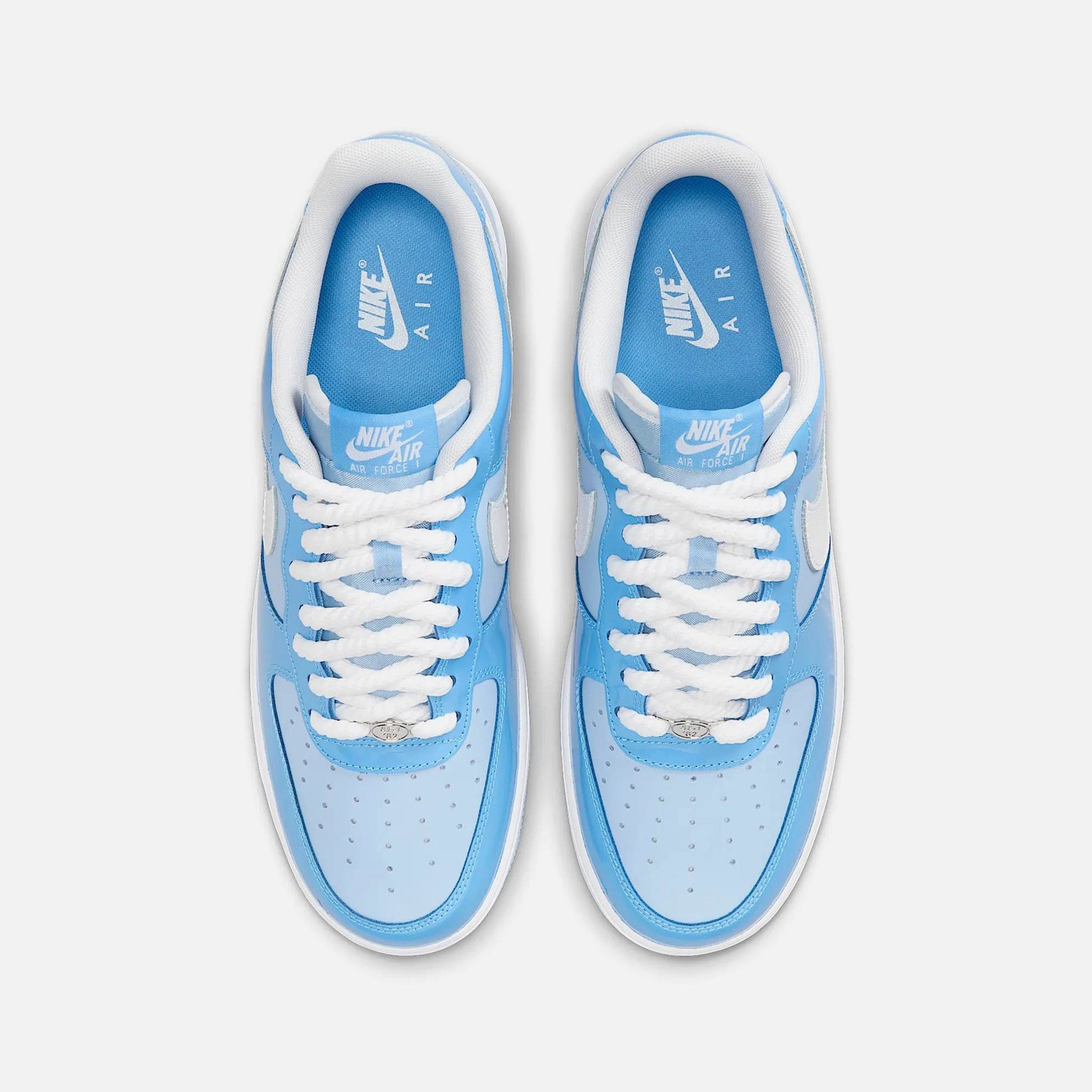 Men Kith Nike Air Force 1 ’07 LV8 - Psychic Blue / University Blue / White