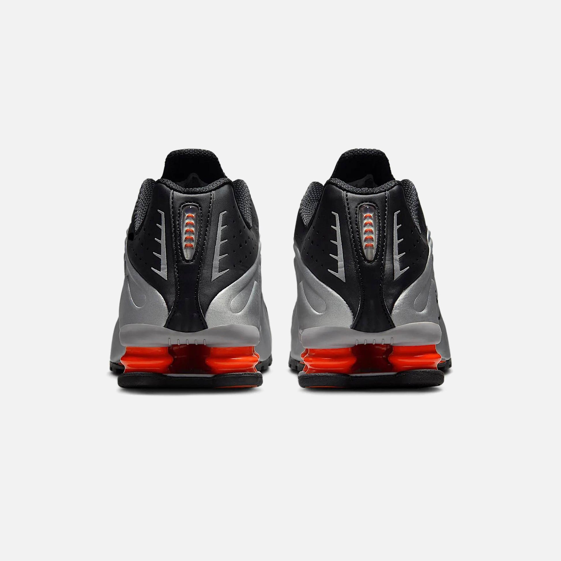 Men Kith Nike Shox R4 - Metallic Silver / Black / Picante Red / Metallic Silver