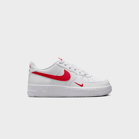 Kids|Men Kith Nike GS Air Force 1 LV8 - White / University Red