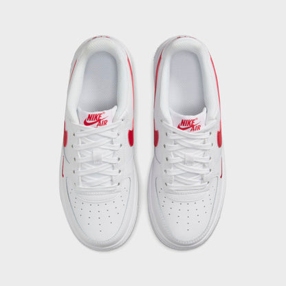 Kids|Men Kith Nike GS Air Force 1 LV8 - White / University Red
