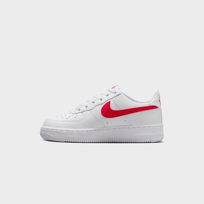 Kids|Men Kith Nike GS Air Force 1 LV8 - White / University Red