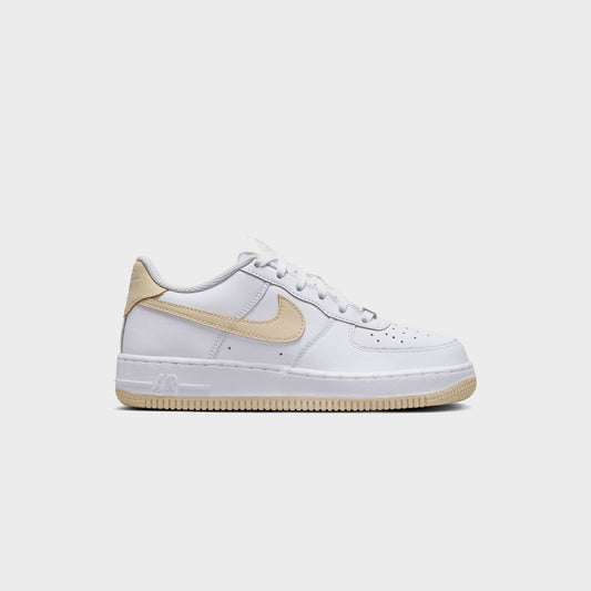 Men|Kids Kith Nike GS Air Force 1 Bg - White / Light Khaki