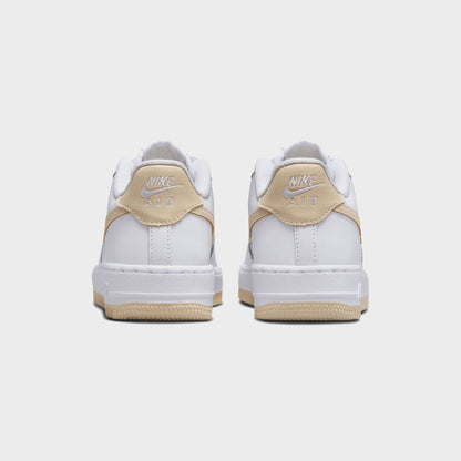 Men|Kids Kith Nike GS Air Force 1 Bg - White / Light Khaki