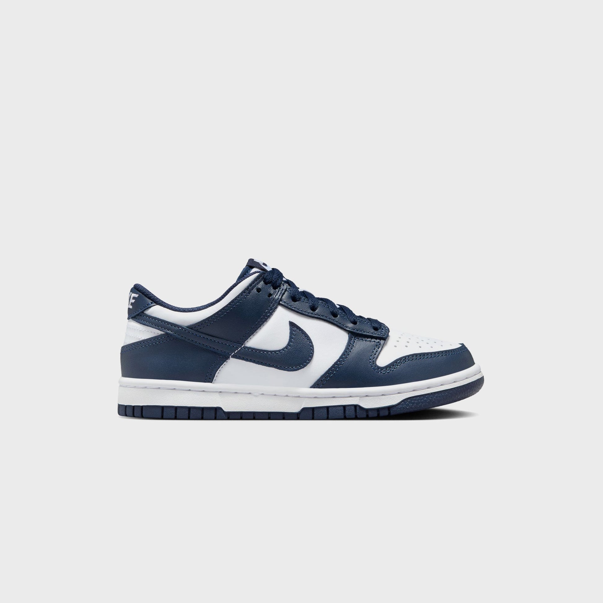 Kids|Men Kith Nike GS Dunk Low - White / Midnight Navy