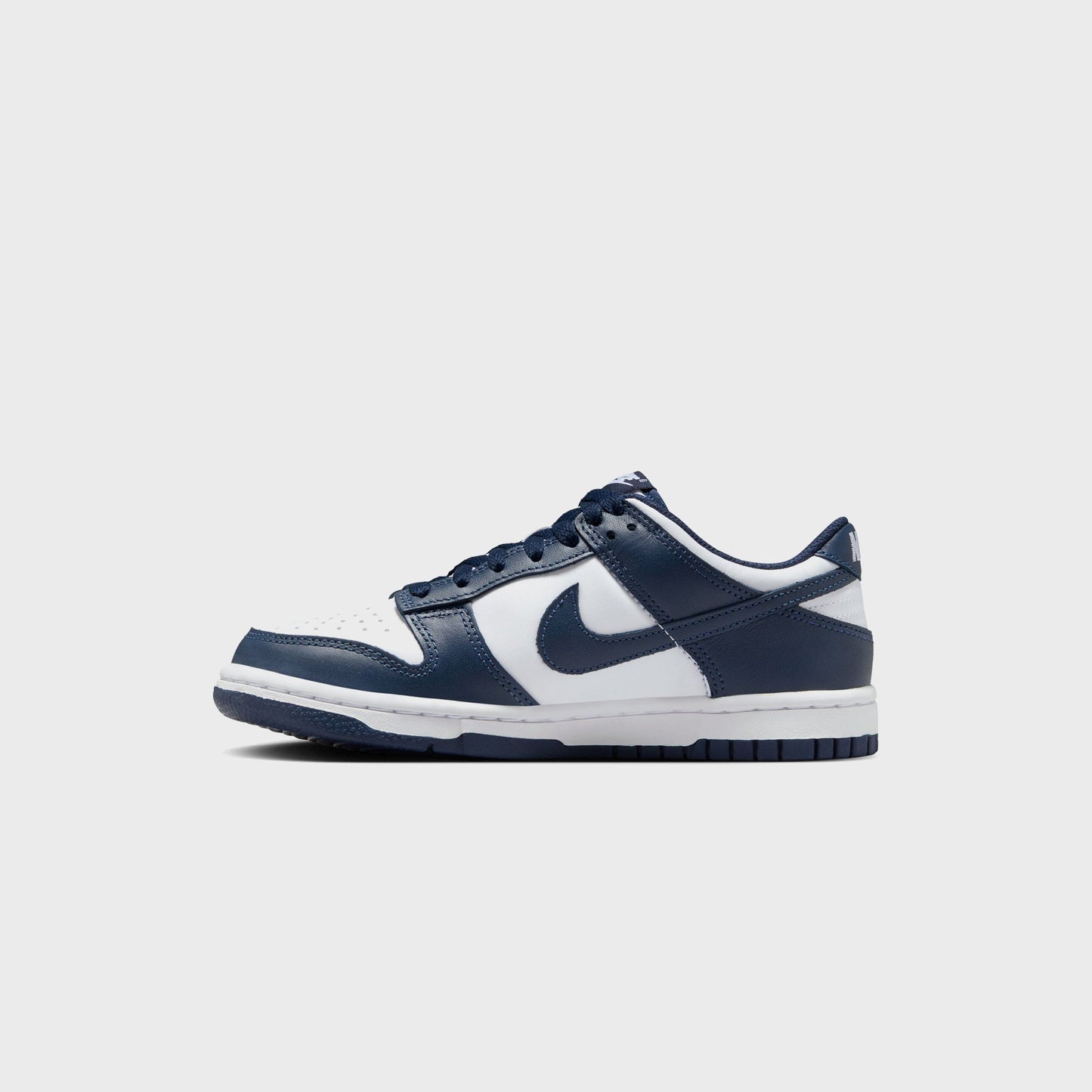 Kids|Men Kith Nike GS Dunk Low - White / Midnight Navy