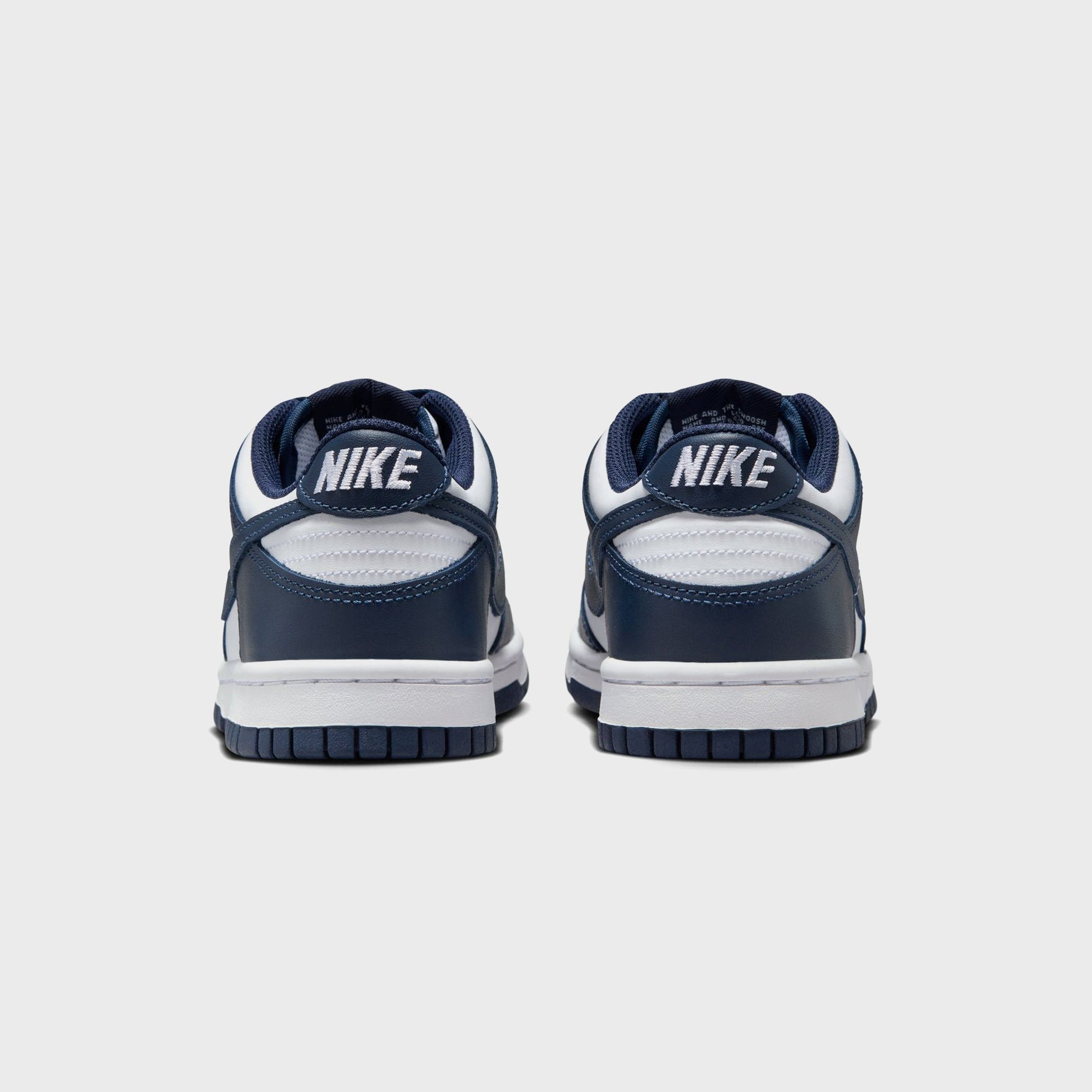 Kids|Men Kith Nike GS Dunk Low - White / Midnight Navy