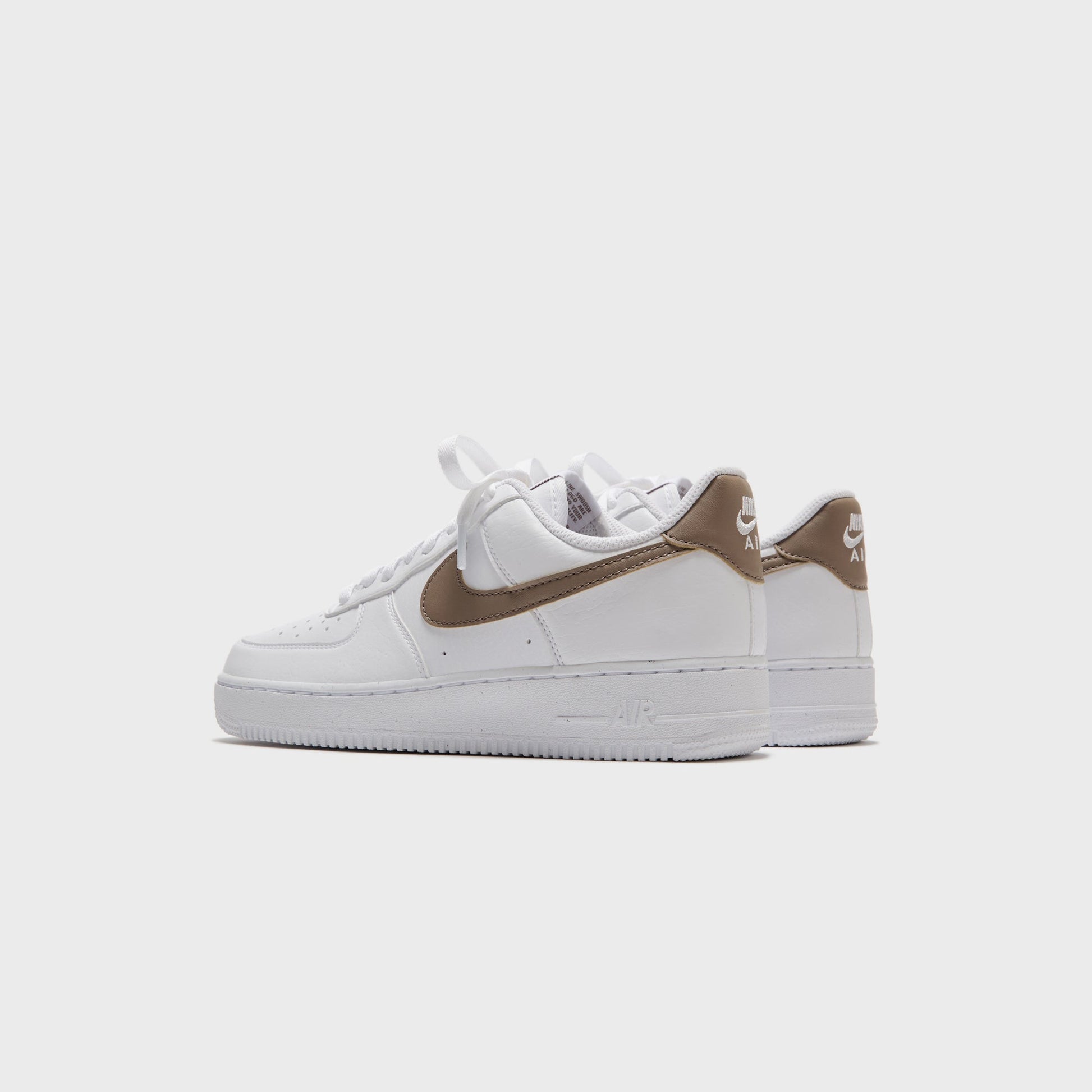 Women Kith Nike WMNS Air Force 1 '07 - White / Mink Brown