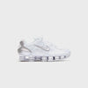 White / Metallic Silver / Max Orange