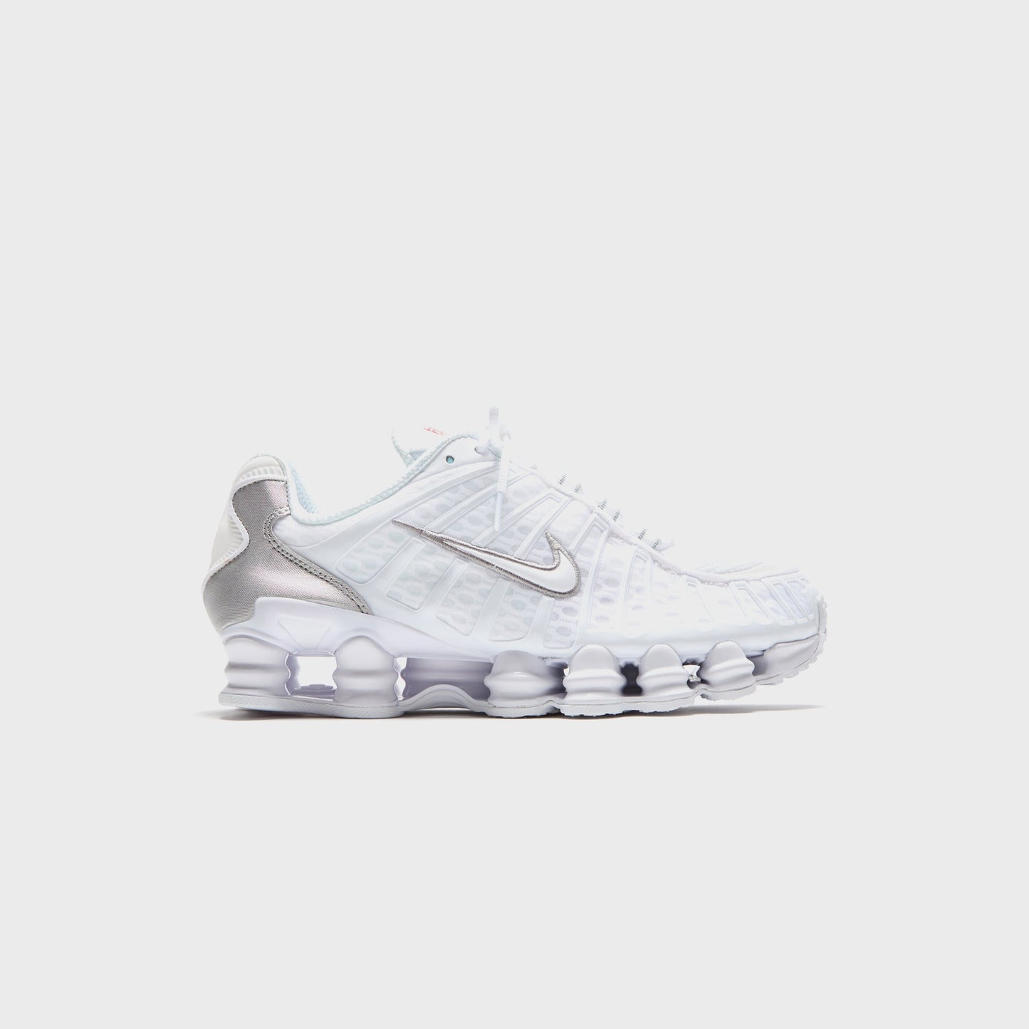 Men Kith Nike Shox TL - White / Metallic Silver / Max Orange