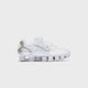 White / Metallic Silver / Max Orange